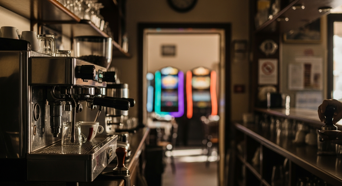 Comprare o vendere un bar con slot machine (o una sala slot): quanto valgono davvero le macchinette (2026)