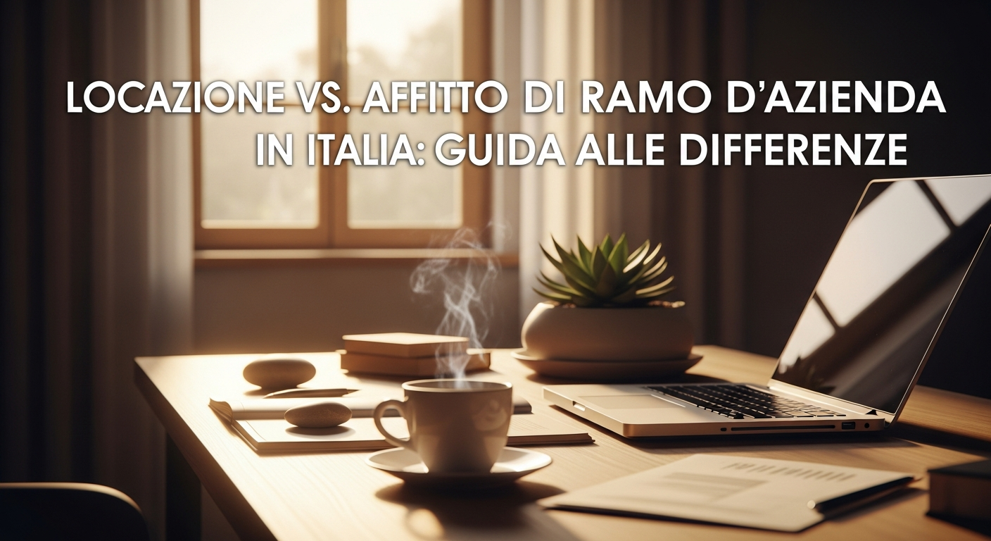 Locazione vs. Affitto di Ramo d'Azienda in Italia: Guida alle Differenze