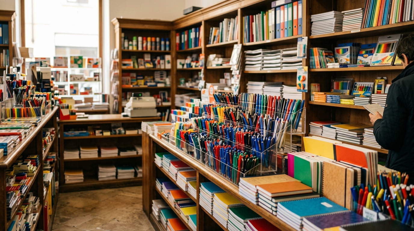 Buying or selling a stationery shop: what it's worth in 2026
