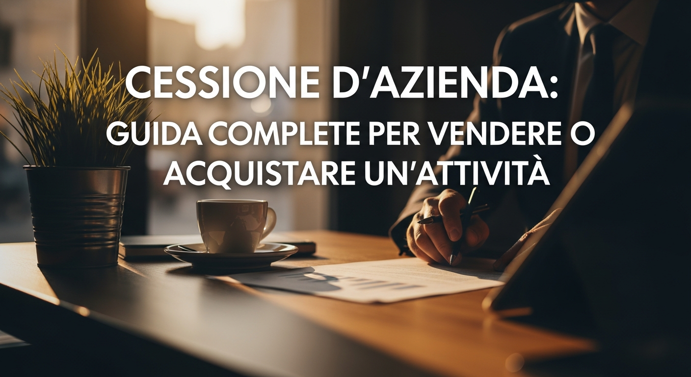 公司转让:出售或购买业务的完整指南