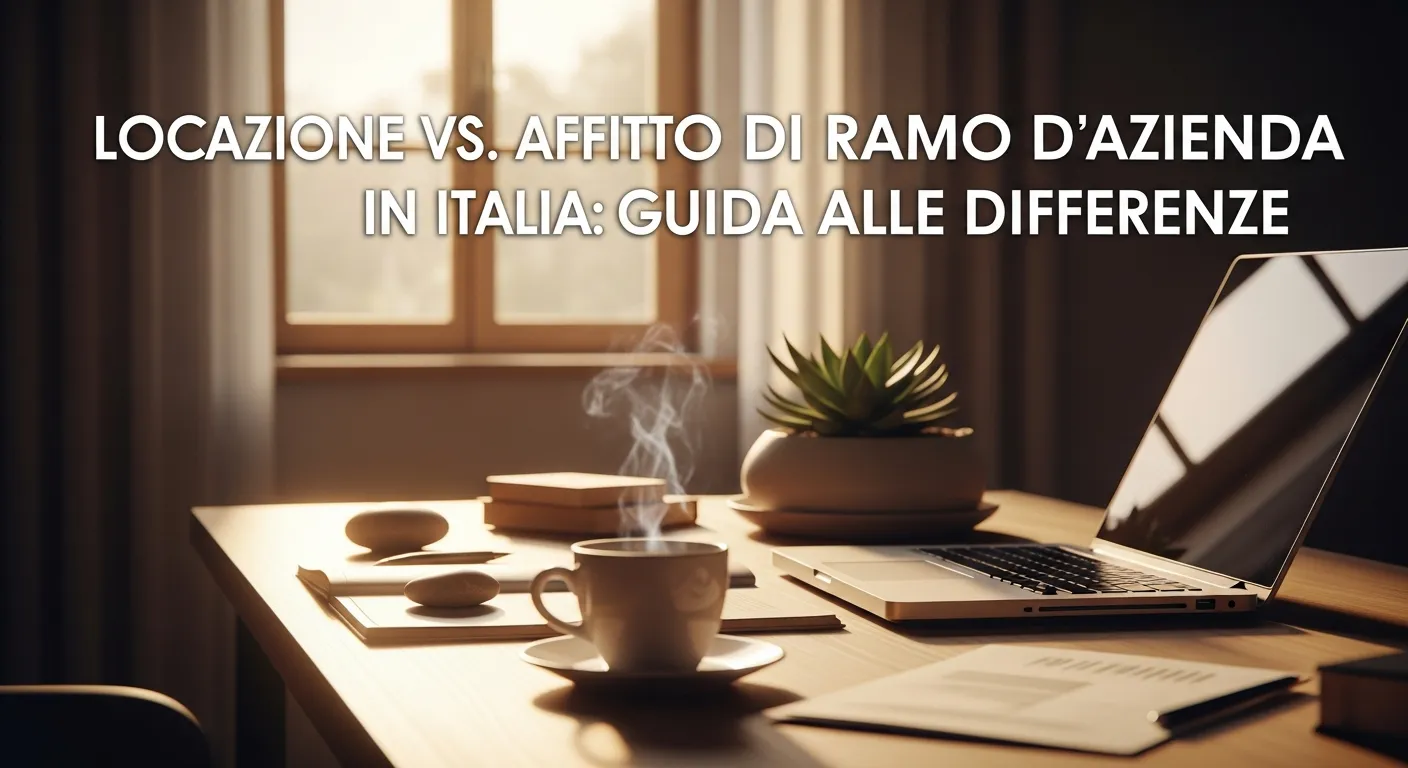 Locazione vs. Affitto di Ramo d'Azienda in Italia: Guida alle Differenze