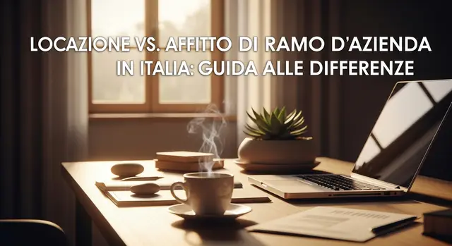 Locazione vs. Affitto di Ramo d'Azienda in Italia: Guida alle Differenze