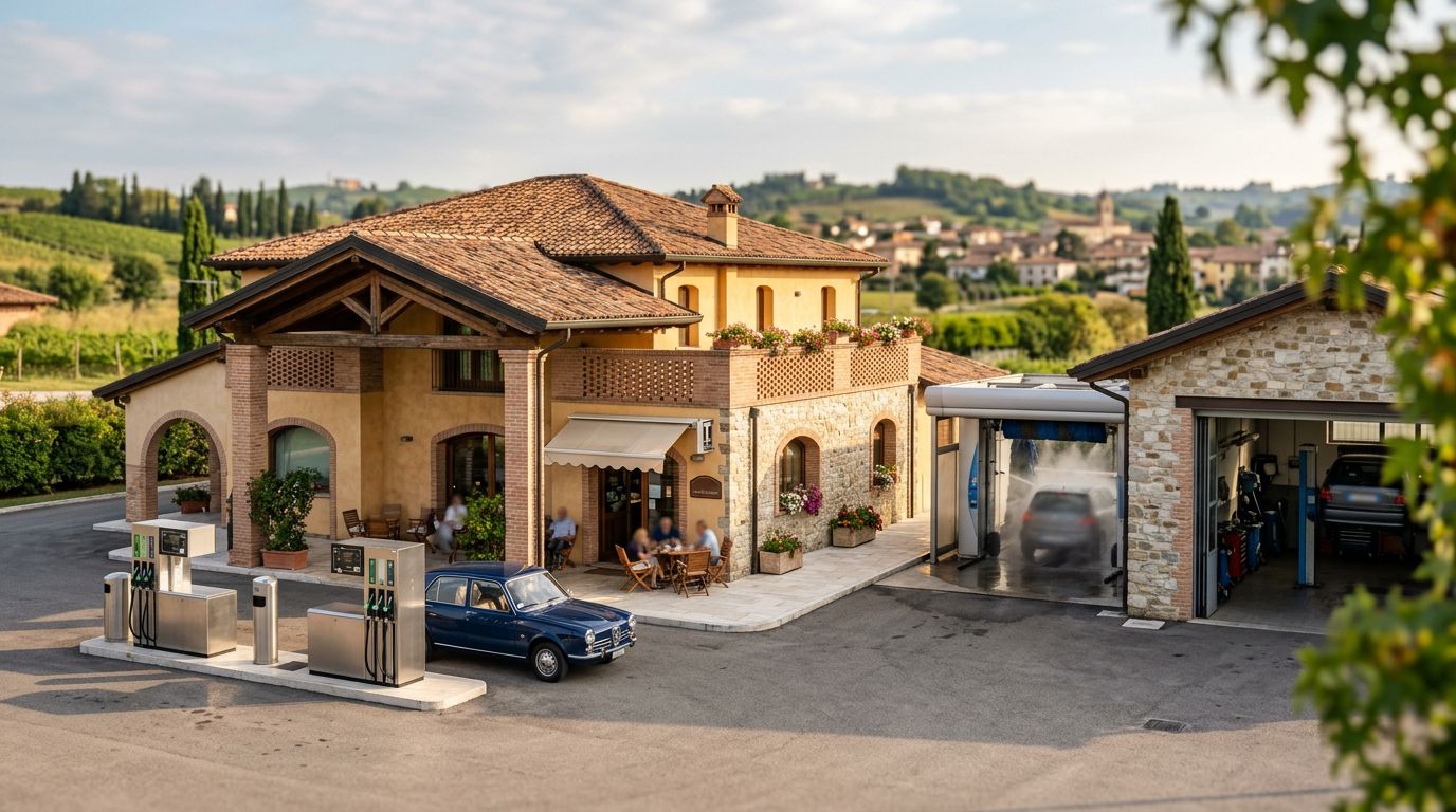Stazione di Servizio Multiservizi in Veneto con Licenza Tabacchi