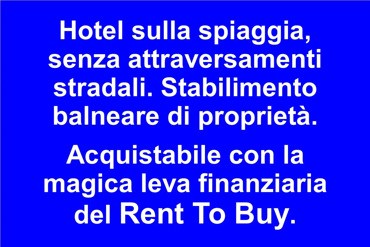 Hotel con spiaggia privata e stabilimento balneare nel Lazio