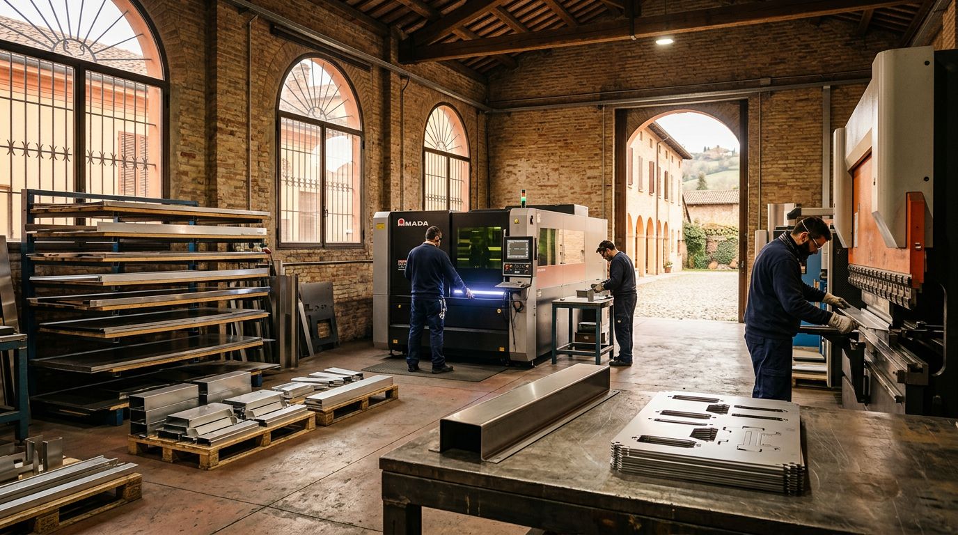 Storica carpenteria leggera in Emilia-Romagna cerca partner industriale