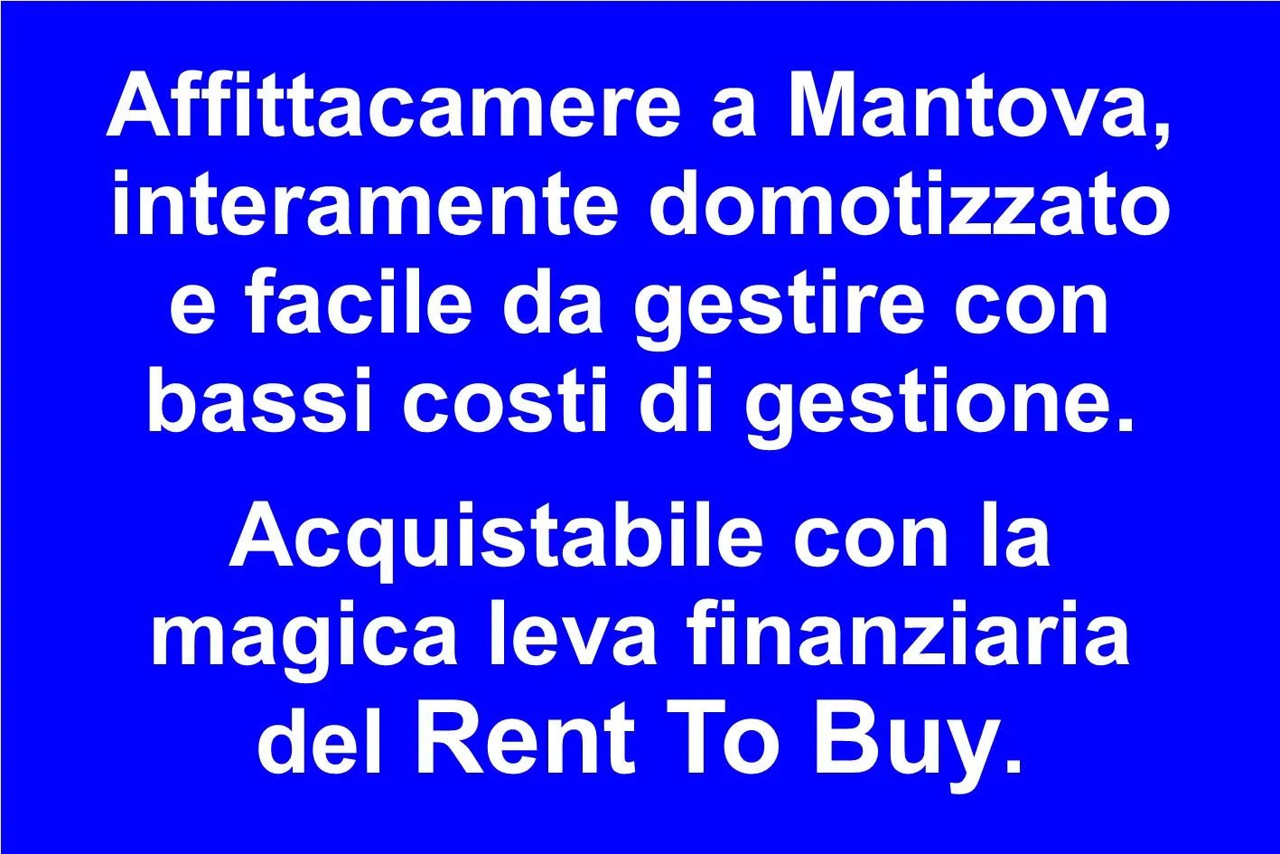 Affittacamere di Design Domotizzato a Mantova, Posizione Strategica