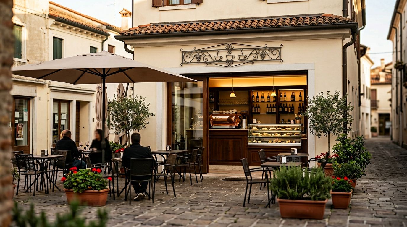 Vendesi Snack Bar/Wine Bar con Ampio Plateatico a Dolese, Venezia