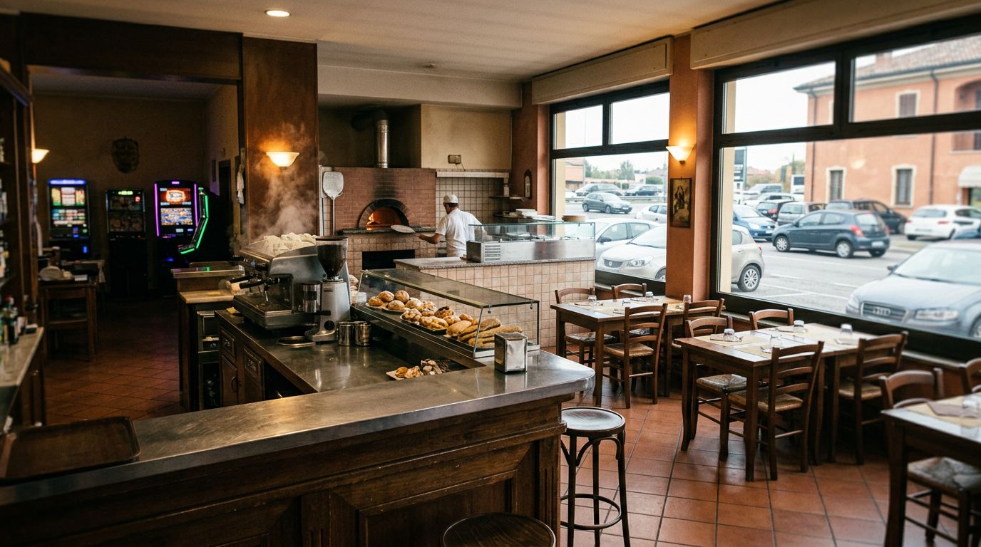 Bar Ristorante Pizzeria con Slot a Cremona - Ottima Opportunità