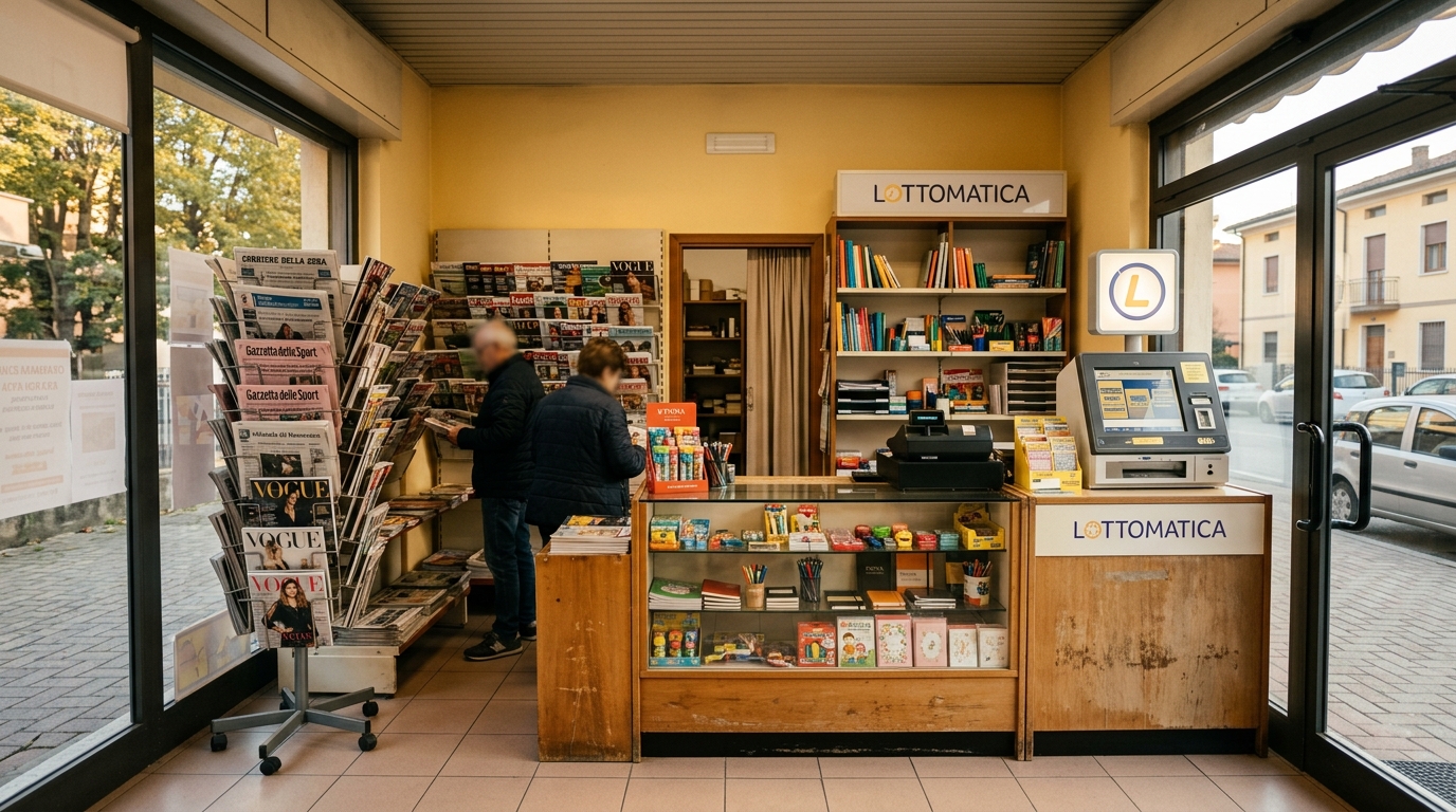 Porto Mantovano: Edicola Cartoleria con Lottomatica - Ottima Opportunità
