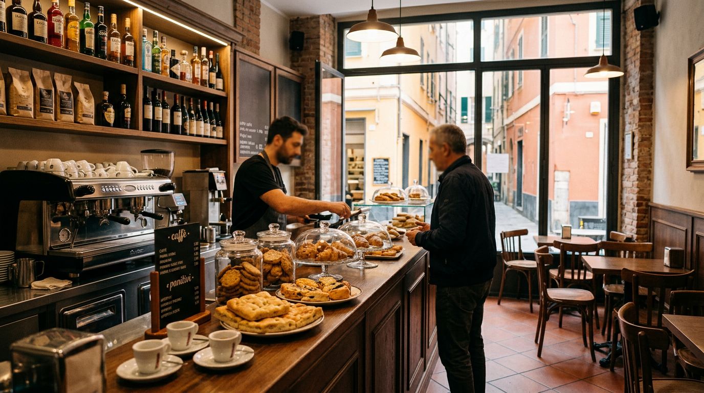 Vendesi Bar Bistrot in Centro Genova, Zona De Ferrari