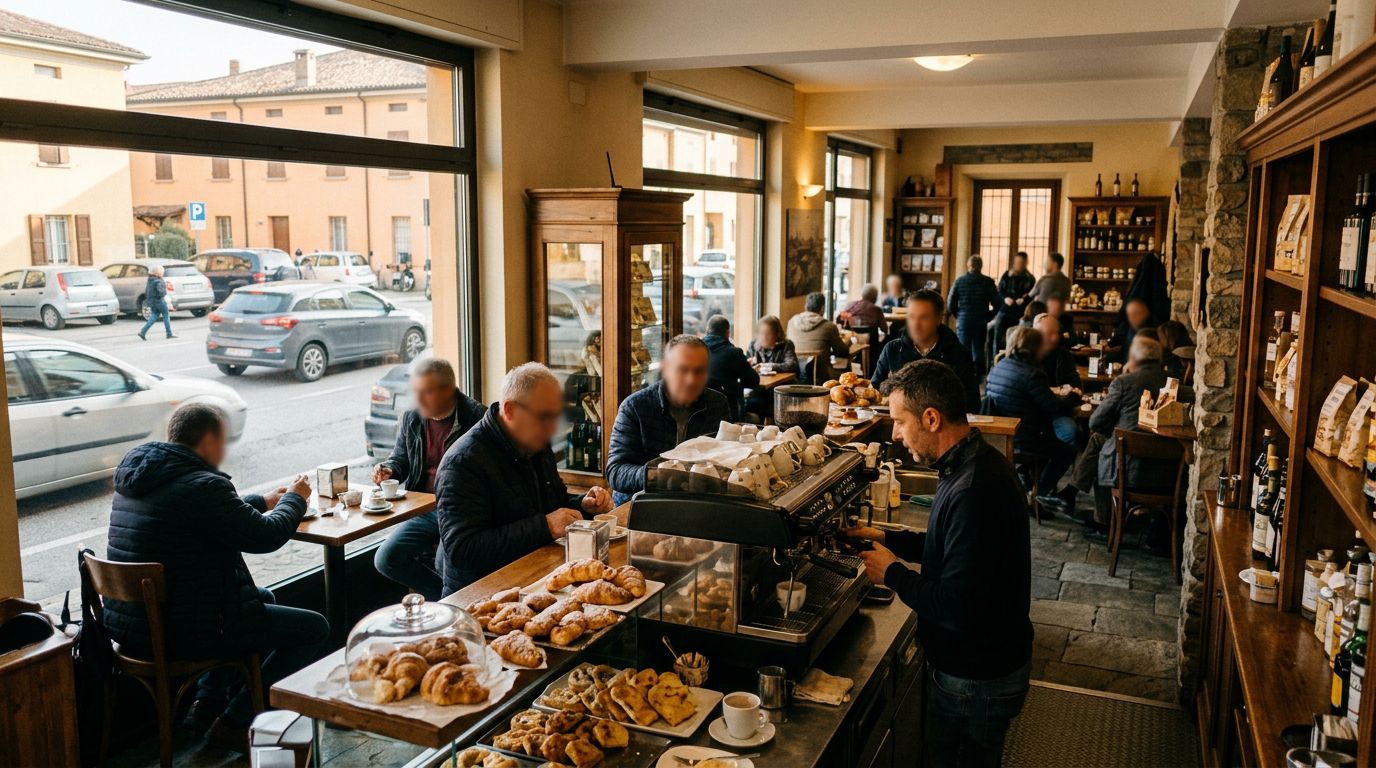 Bar Tavola Fredda e Piatti Caldi in Zona di Forte Passaggio a Scadiano