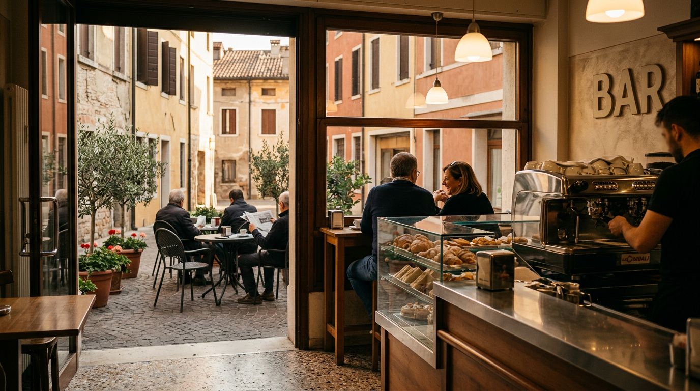 Bar con Plateatico in Paese del Padovano, Ottima Opportunità