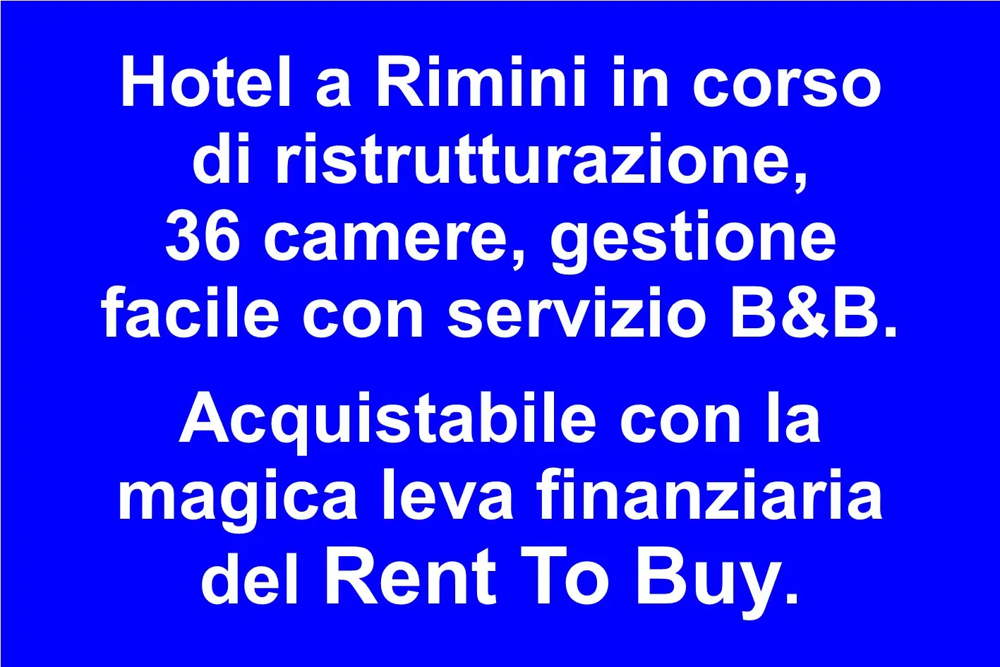 Hotel 36 Camere in Ristrutturazione, Ottima Opportunità in Emilia-Romagna