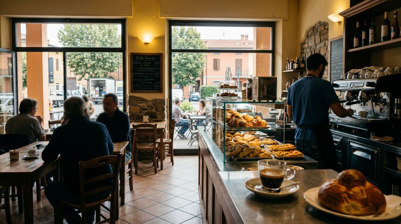 Bar Caffetteria con Cucina in Vendita a Maranello, Ottima Posizione