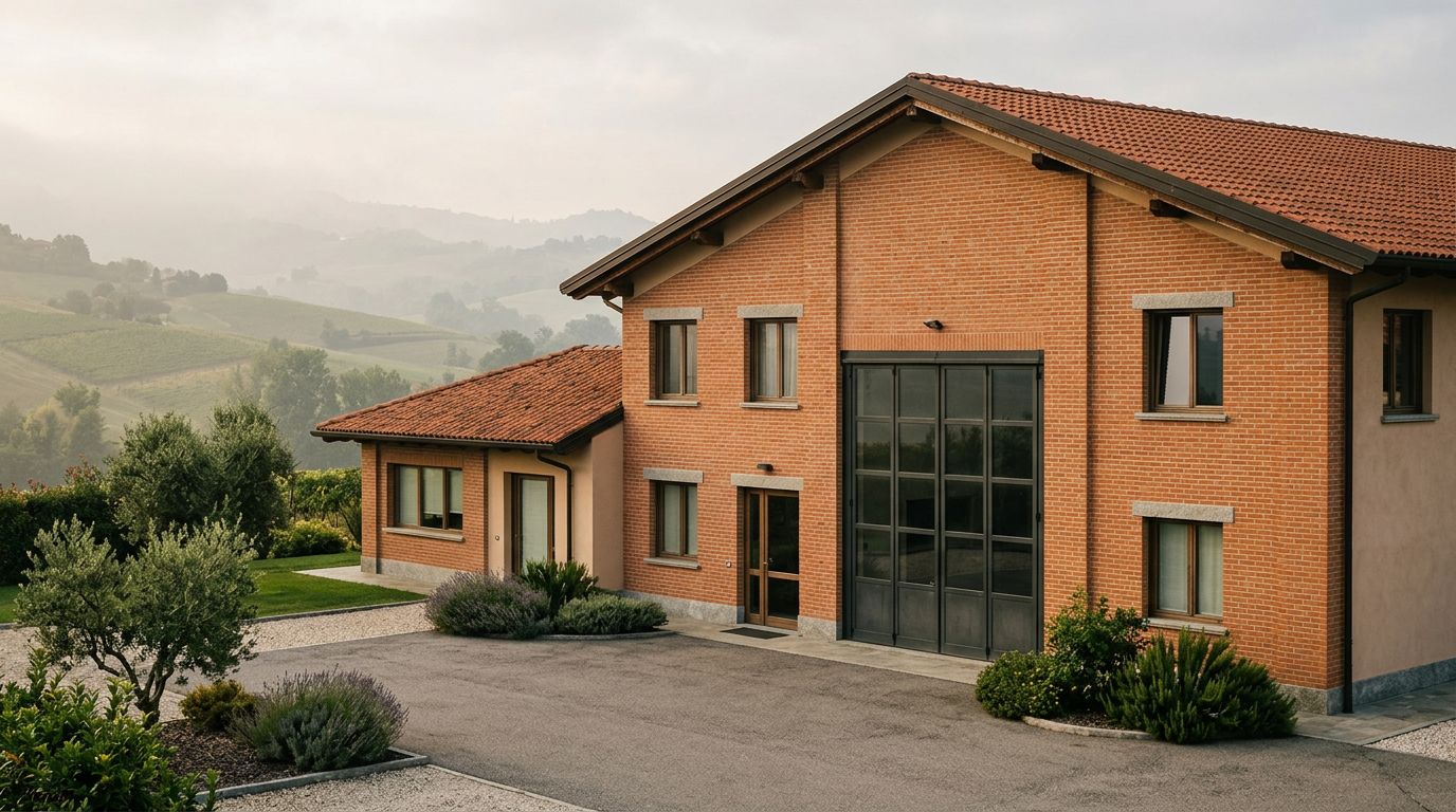 Capannone versatile di 280 mq con cortile privato a Chieri