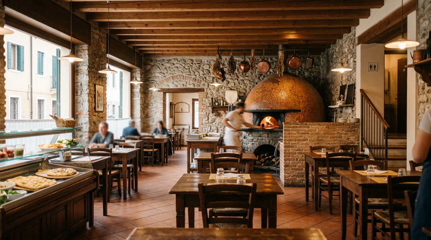 Storica Pizzeria-Ristorante a Venezia, 300mq, alti fatturati, gestione ventennale