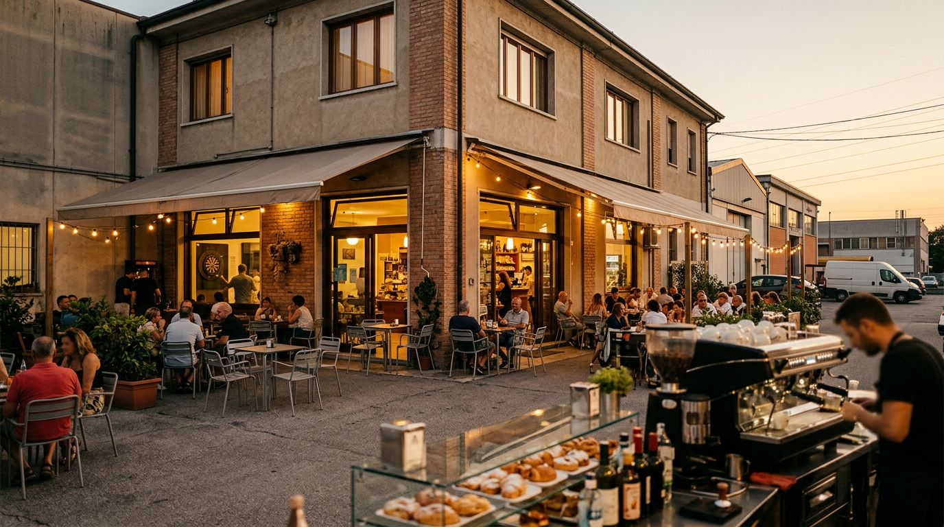 Bar in Zona Industriale a Padova con Plateatico Esterno
