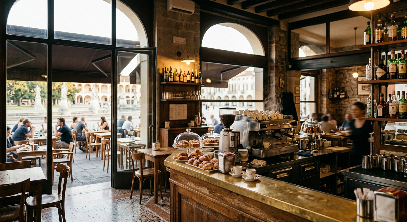 Cedesi Ristobar con Ampio Plateatico Esterno a Padova, Prato della Valle