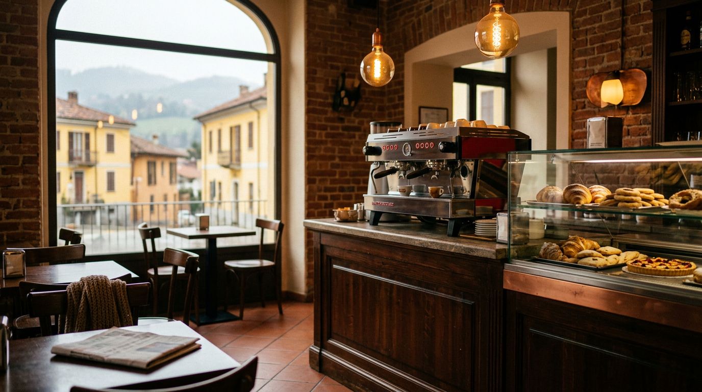 Bar arredato in affitto nella residenziale Precollina a Torino