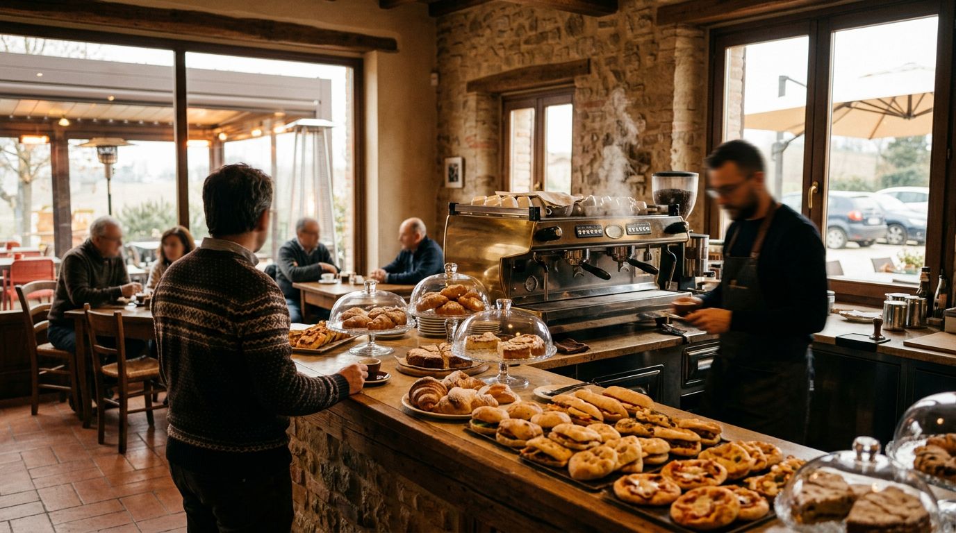 Caffetteria, Aperitivi e Piccola Cucina vicino Langhirano (Parma)