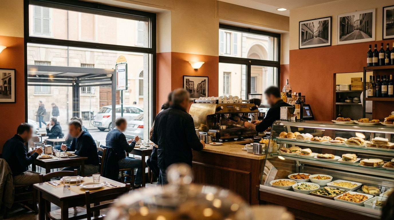 Caffetteria Tavola Fredda e Calda in Parma, Ottima Posizione