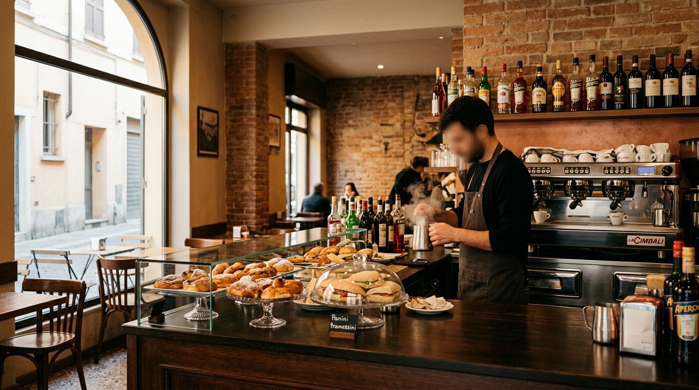 Caffetteria Tavola Fredda con Aperitivi in Zona Centrale a Parma