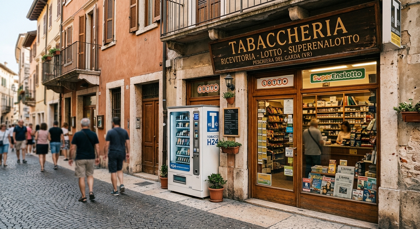 Tabaccheria Avviata in Zona Turistica Lago di Garda (VR)