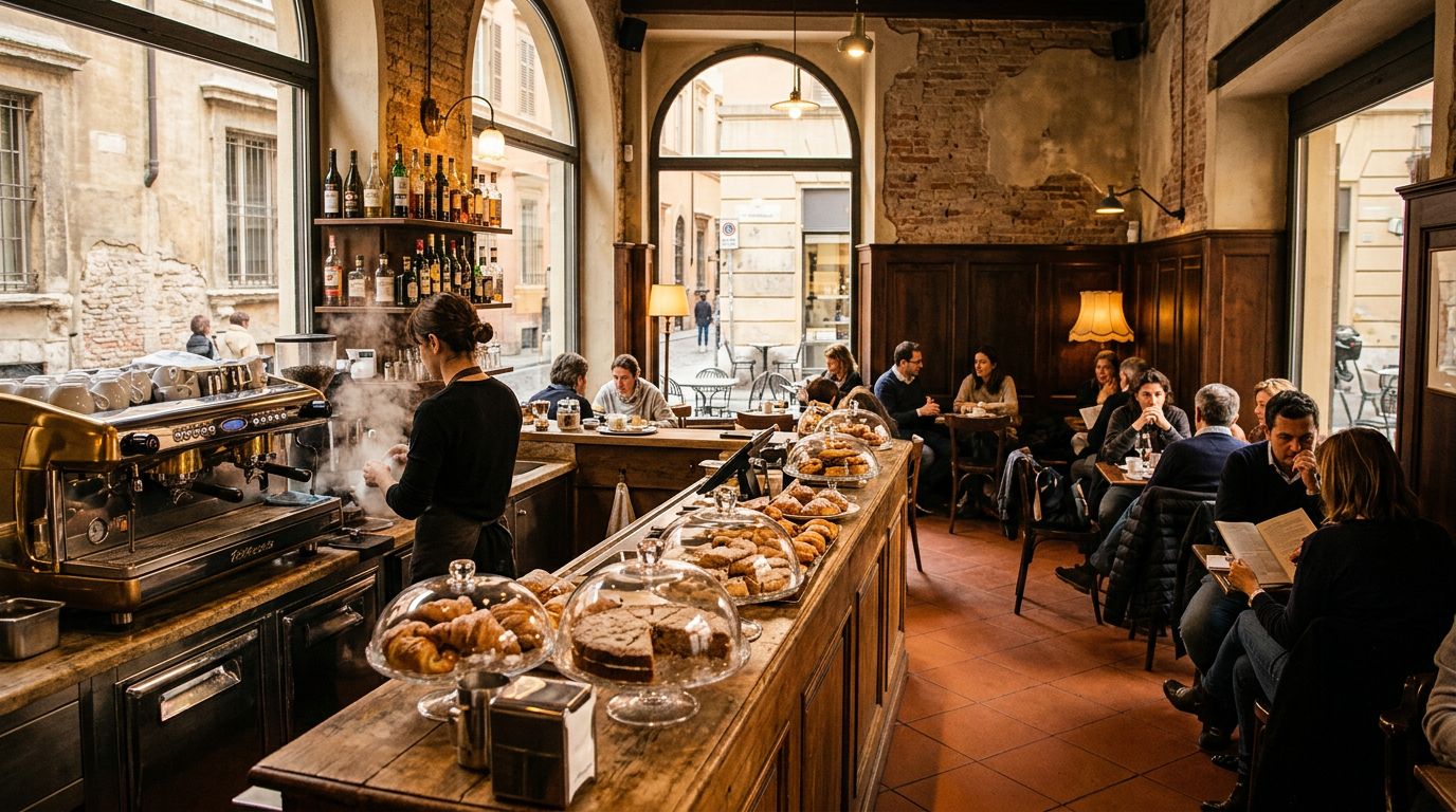 Caffetteria, cucina, aperitivi e drink in zona Duomo, Modena