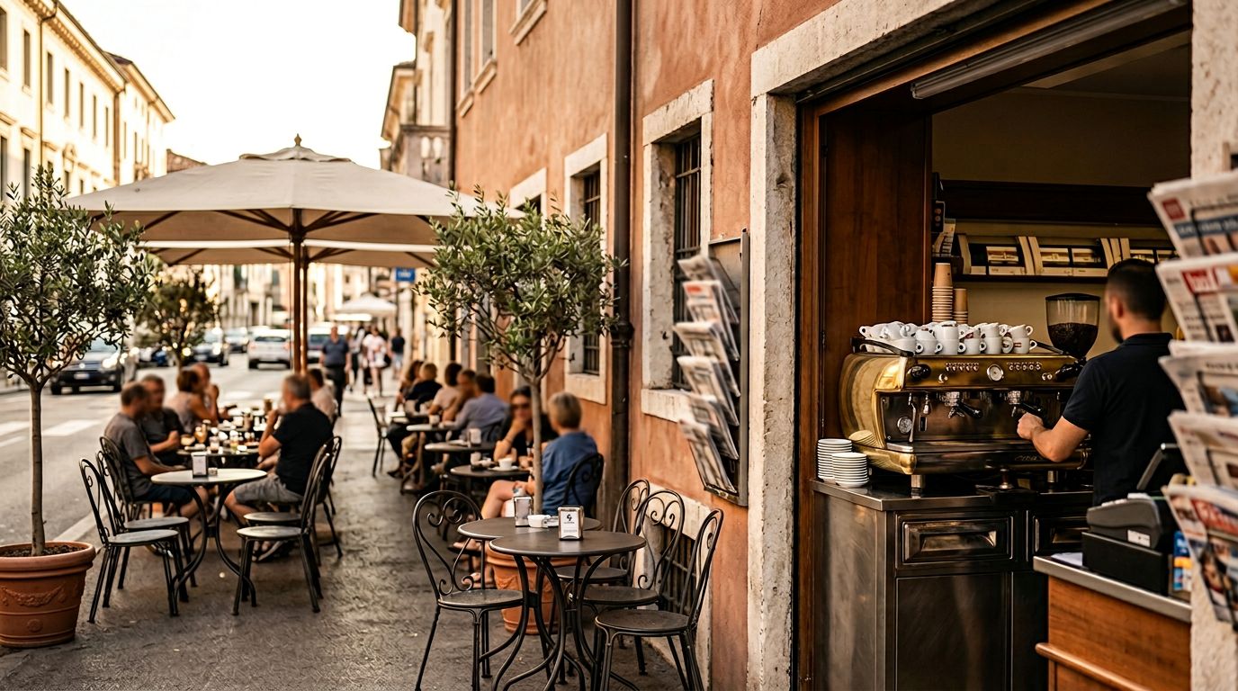 Bar Tabacchi Edicola con Plateatico Estivo a Padova