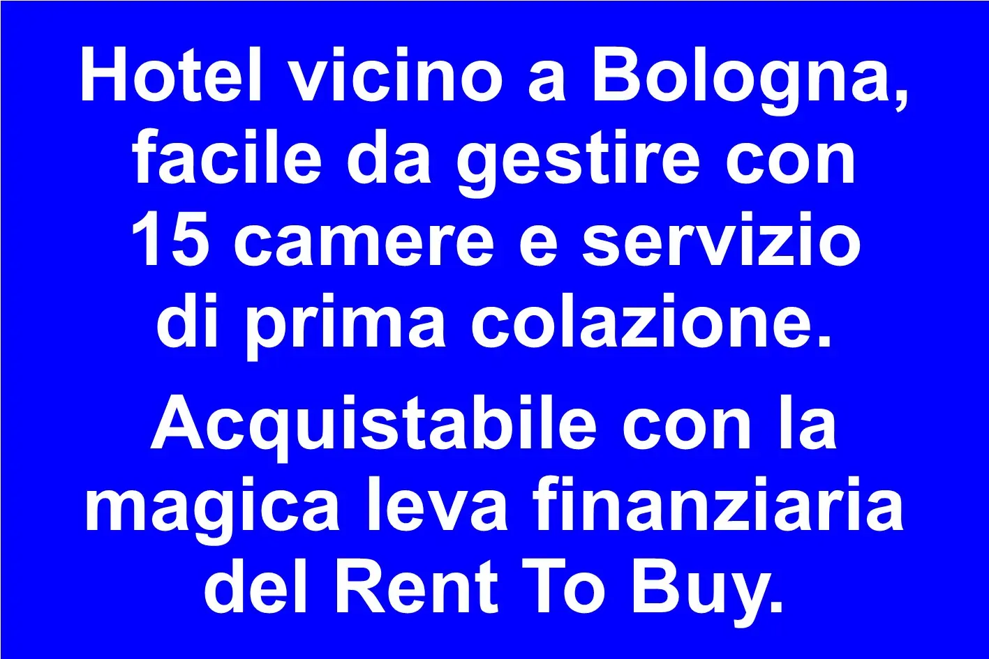 Hotel 3 stelle in posizione strategica alle porte di Bologna