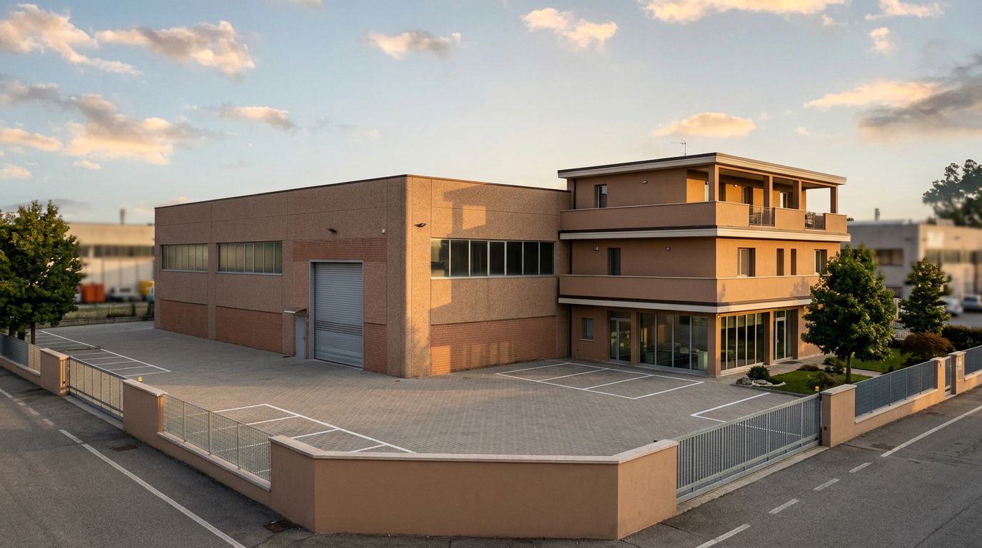 Rif. 26/1022 - Capannone industriale con appartamento a Calderara di Reno, Bologna