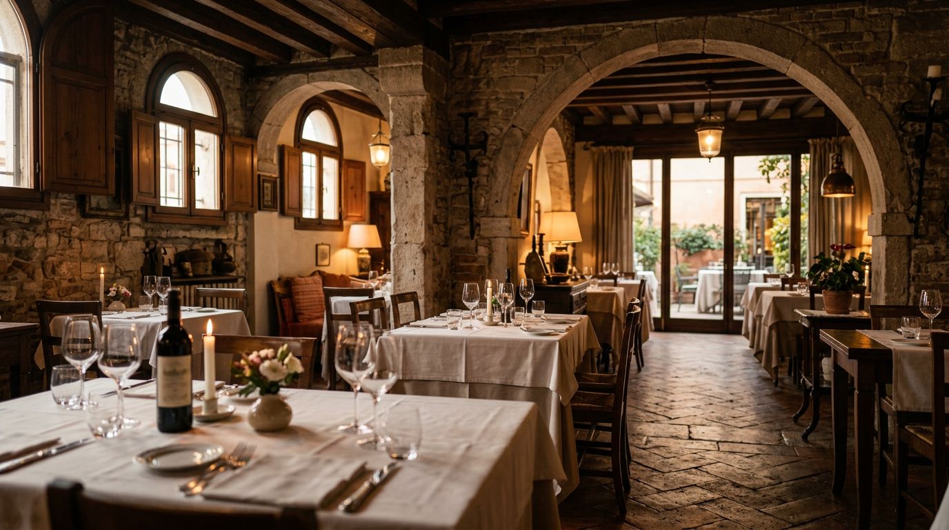Storica Osteria Veneziana con Immobile, Plateatico e Grande Griglia