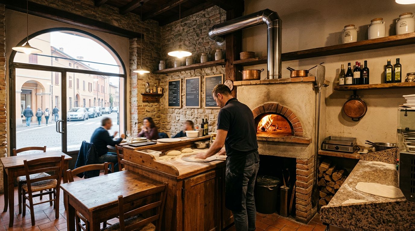 Pizzeria da Asporto a Castel San Pietro Terme - Forno a Legna e Canna Fumaria