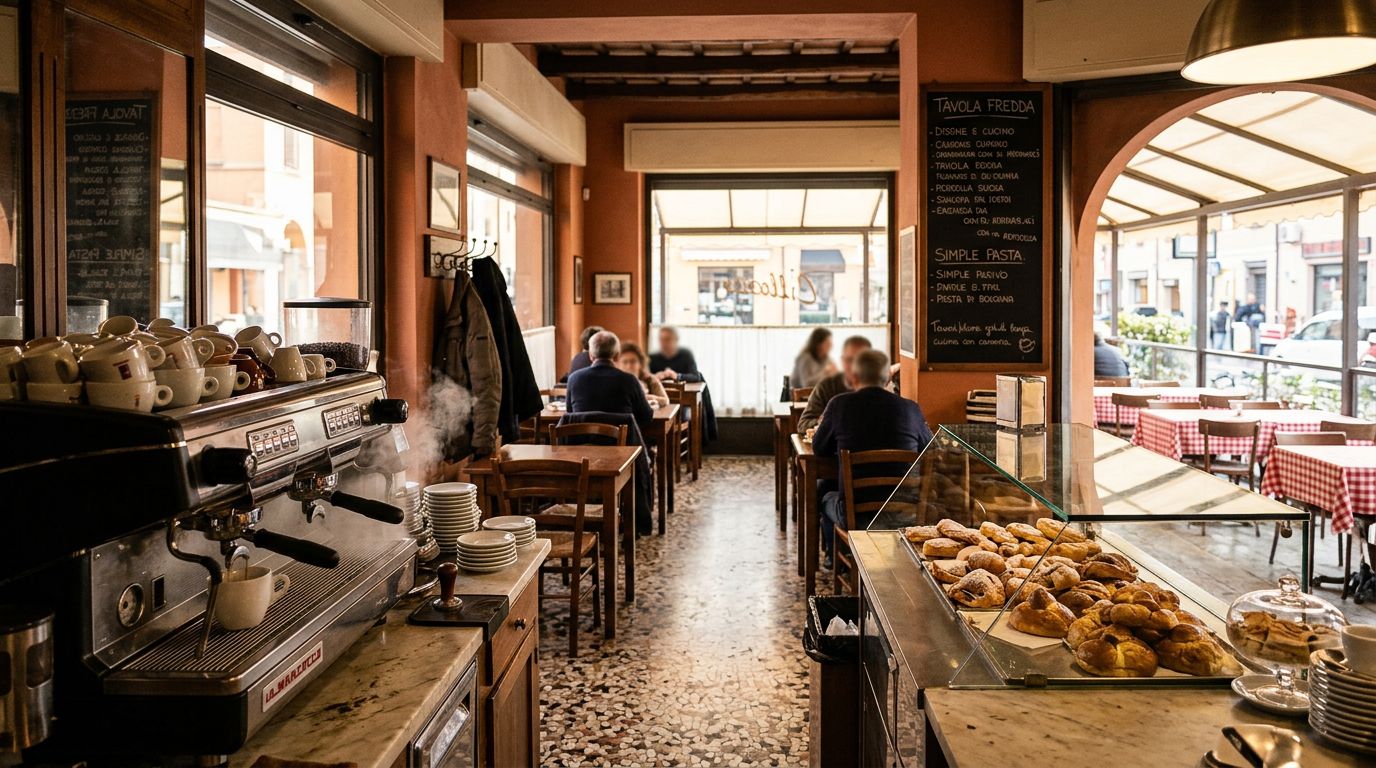 Caffetteria con cucina in posizione strategica vicino Modena