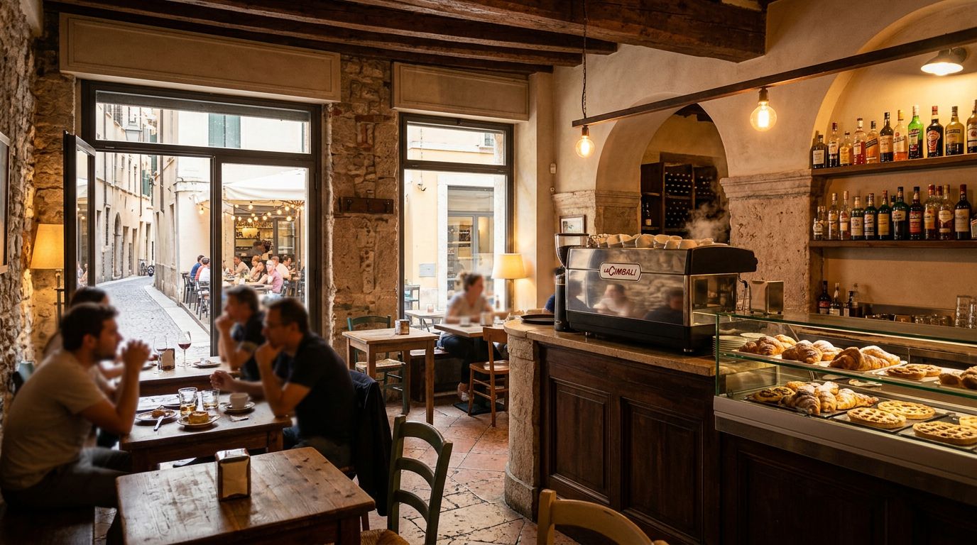 Veronetta: Cessione avviata osteria bar con 70 posti interni + 20 esterni