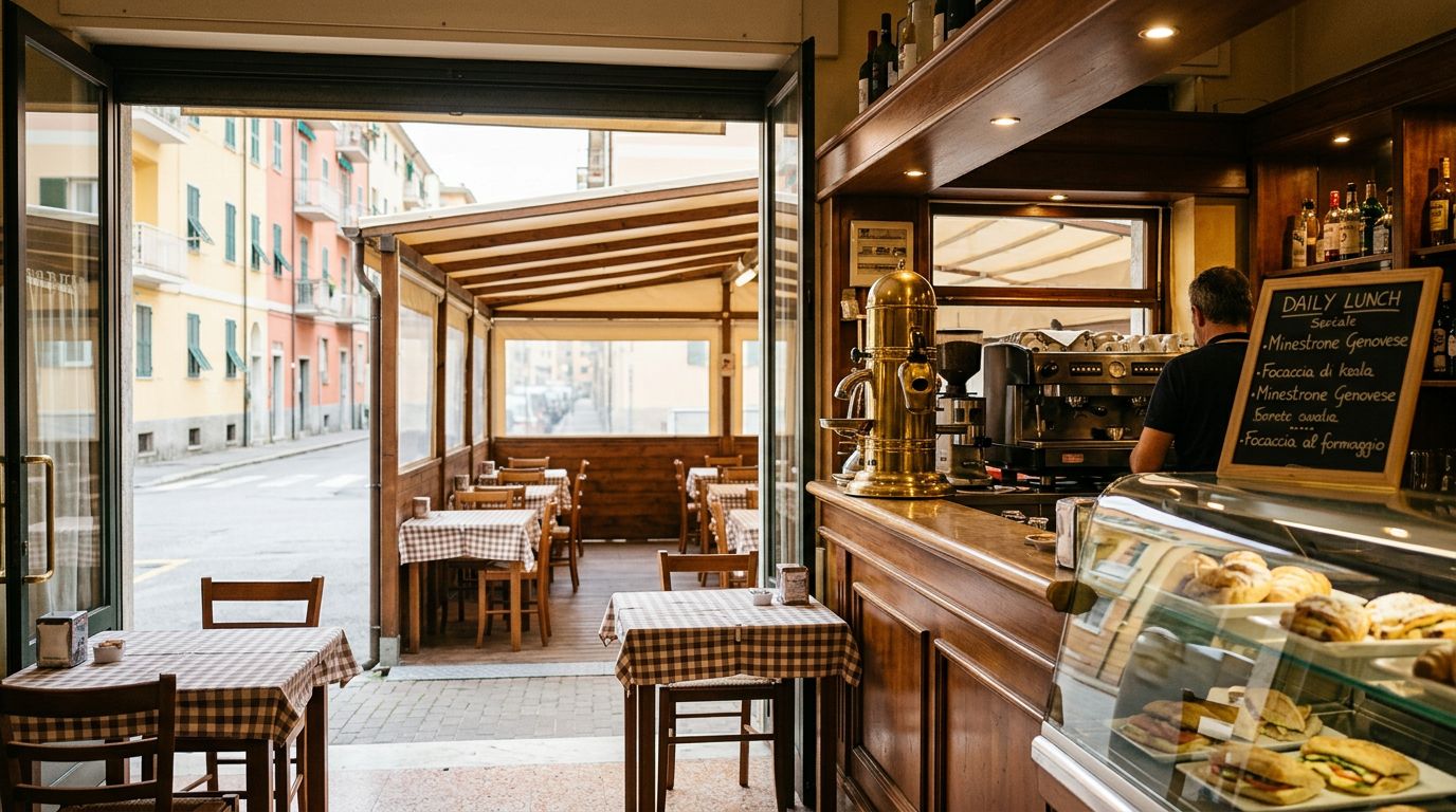 Bar Trattoria con Dehor Coperto a Sestri Ponente