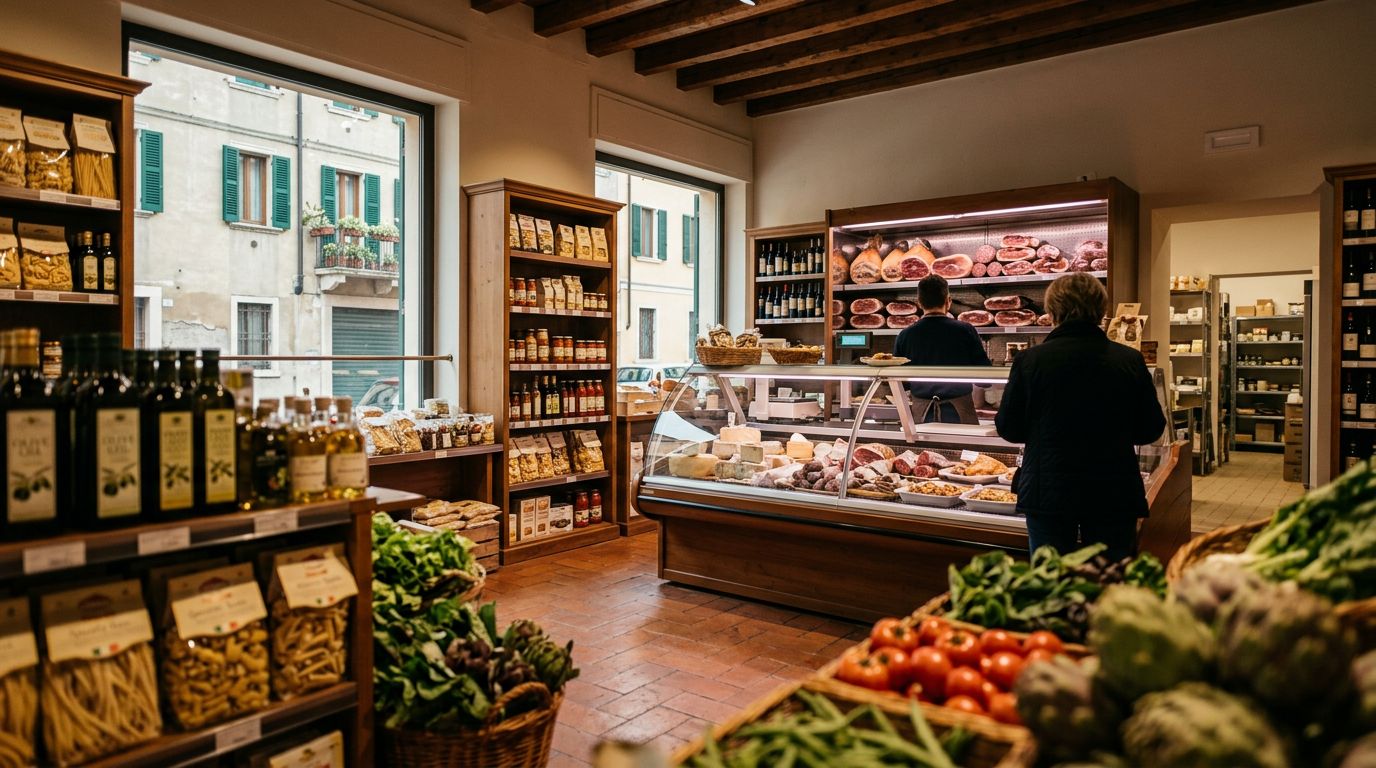 Alimentari in zona residenziale a Verona