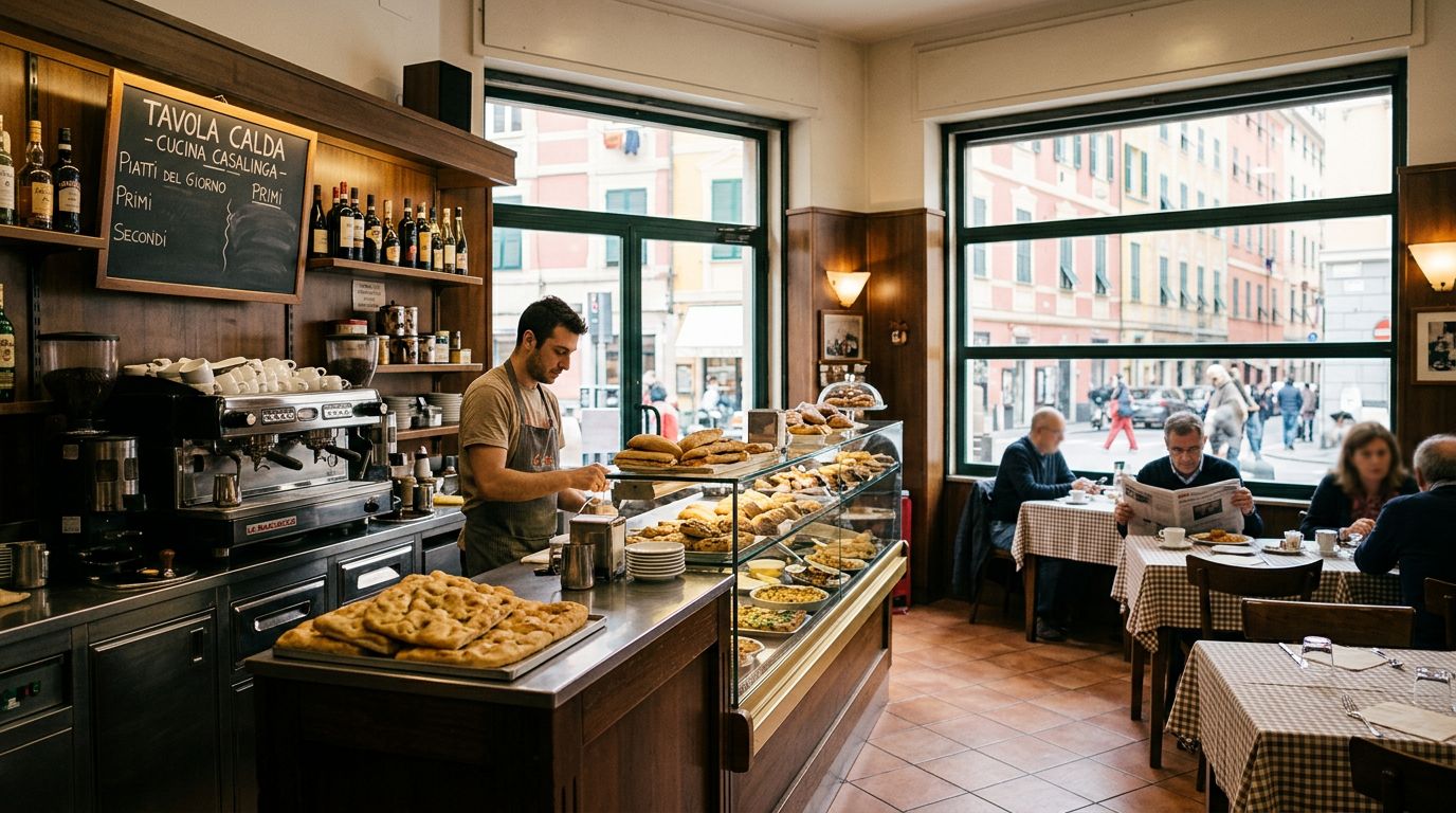 Bar Tavola Calda con Cucina in Zona Foce, Genova