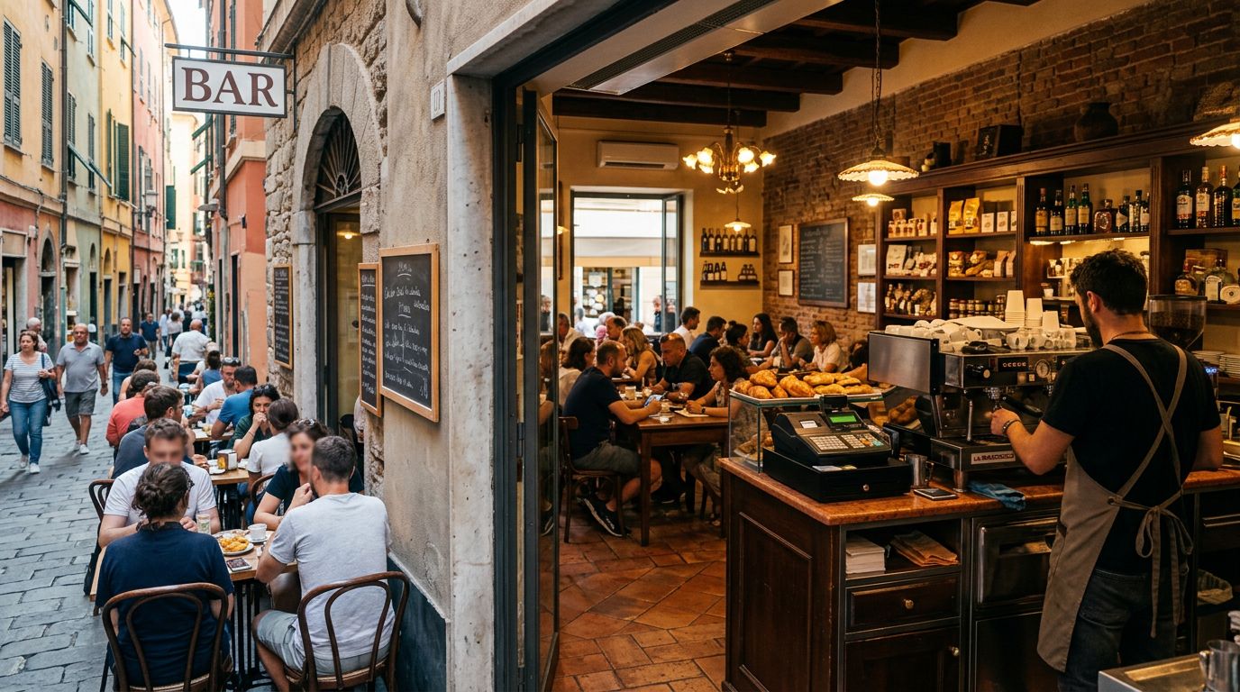 Vendesi Bar in Zona Balbi-Nunziata, Genova: Ottima Opportunità Commerciale