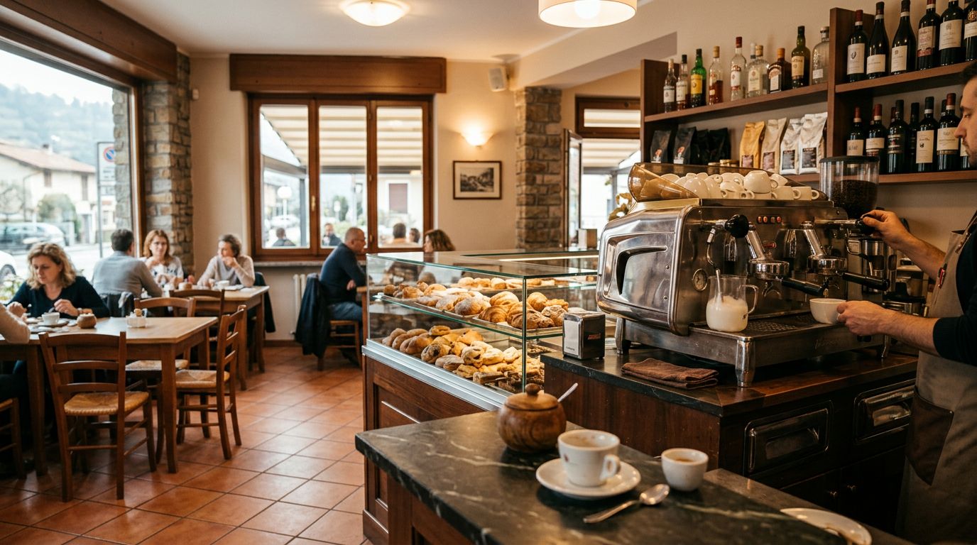Caffetteria, cucina, aperitivi, drink e vini in Brianza