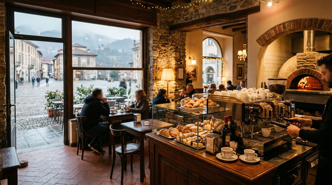 Bar con Dehors in Centro Storico di Rivoli e Alta Potenzialità di Crescita