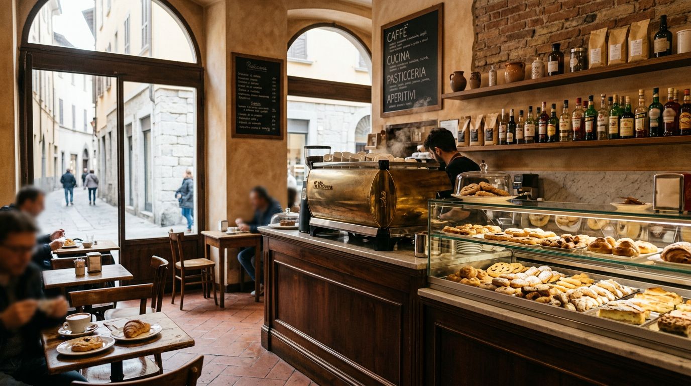 Caffè, Cucina, Pasticceria, Drink e Aperitivi in Zona ZTL Centrale