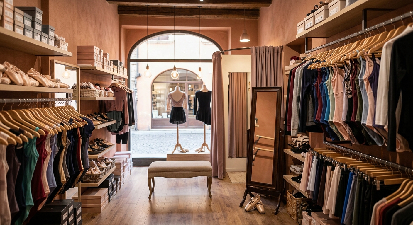 Vendesi negozio di abbigliamento danza avviato a Mantova centro
