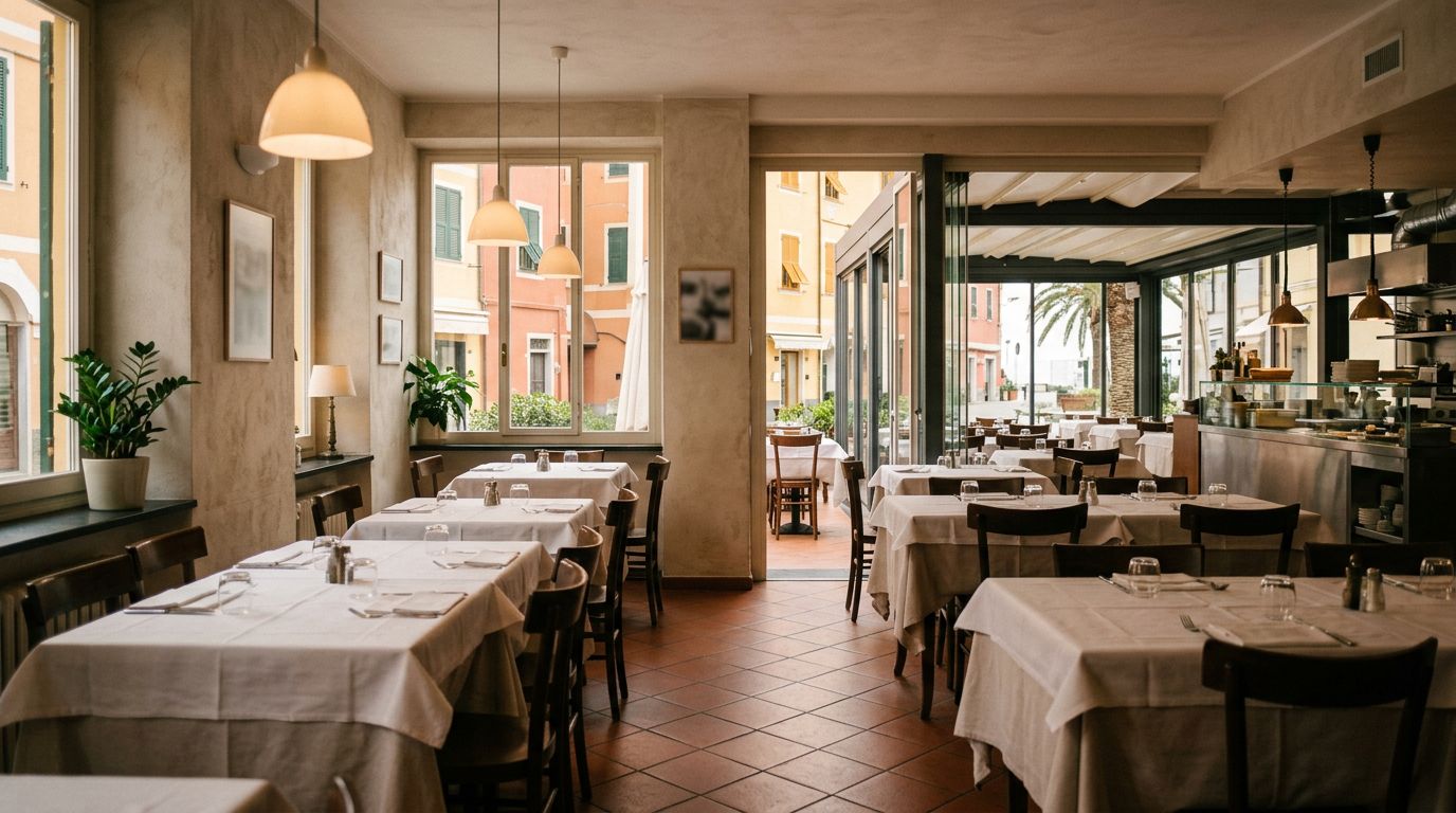 Ristorante in Gestione/Affitto d'Azienda ad Arenzano, Posizione Centrale