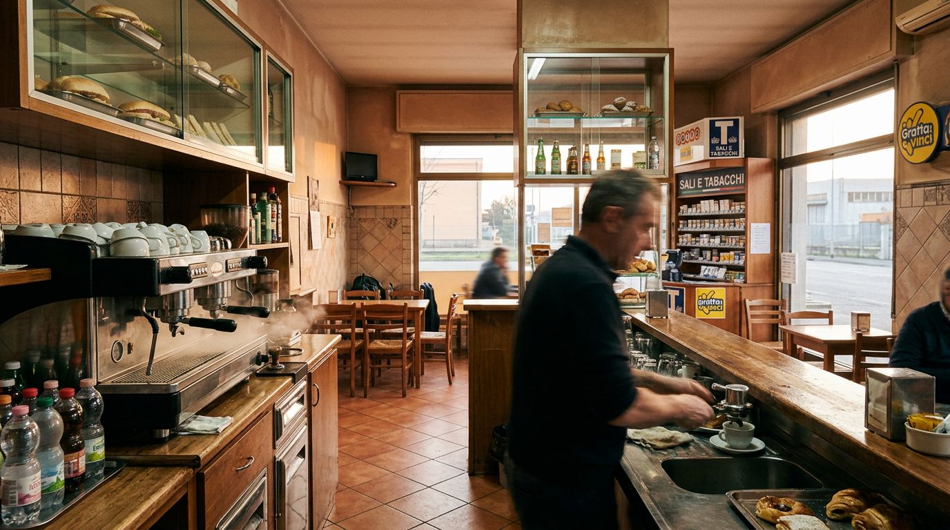 Bar Tavola Fredda con Patentino Tabacchi in Zona Industriale a Reggio Emilia
