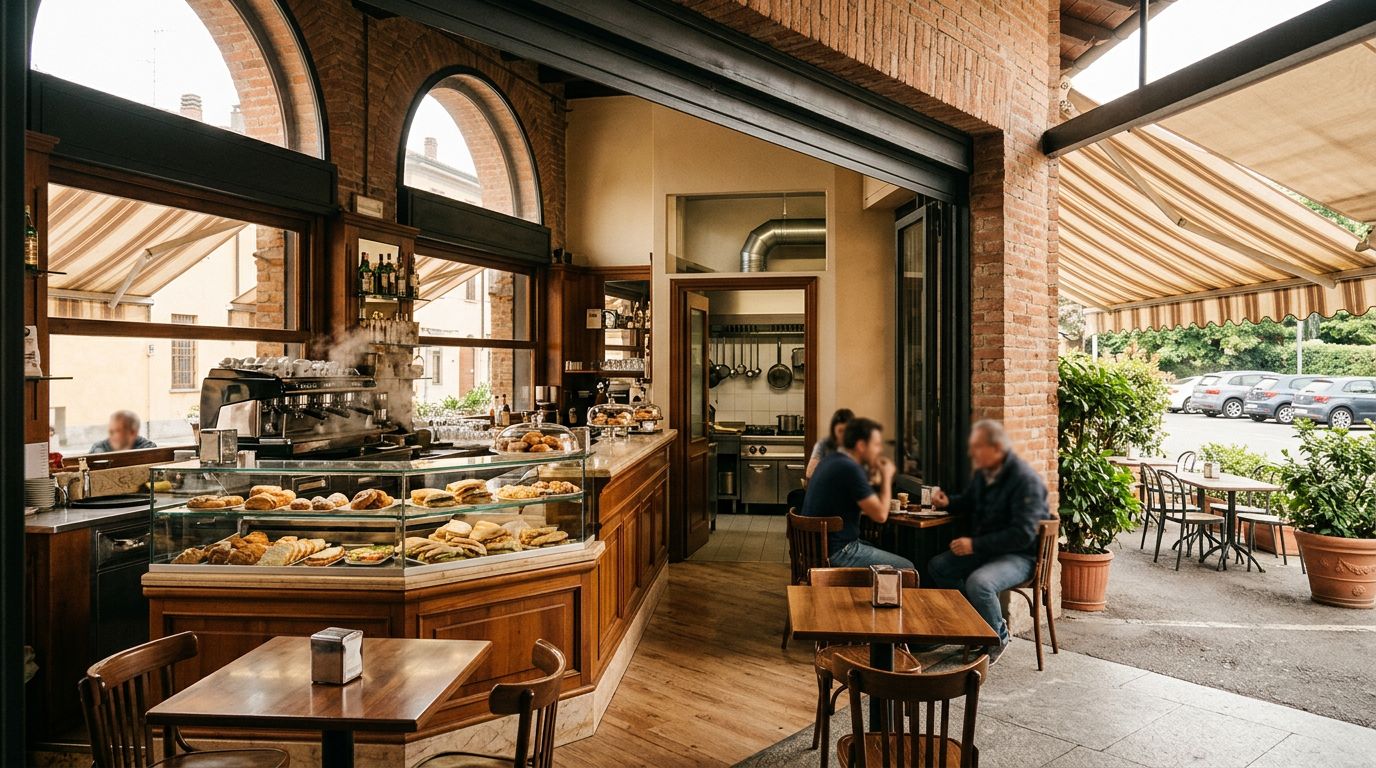 Bar Tavola Fredda con Cucina e Ampio Parcheggio a Pavia