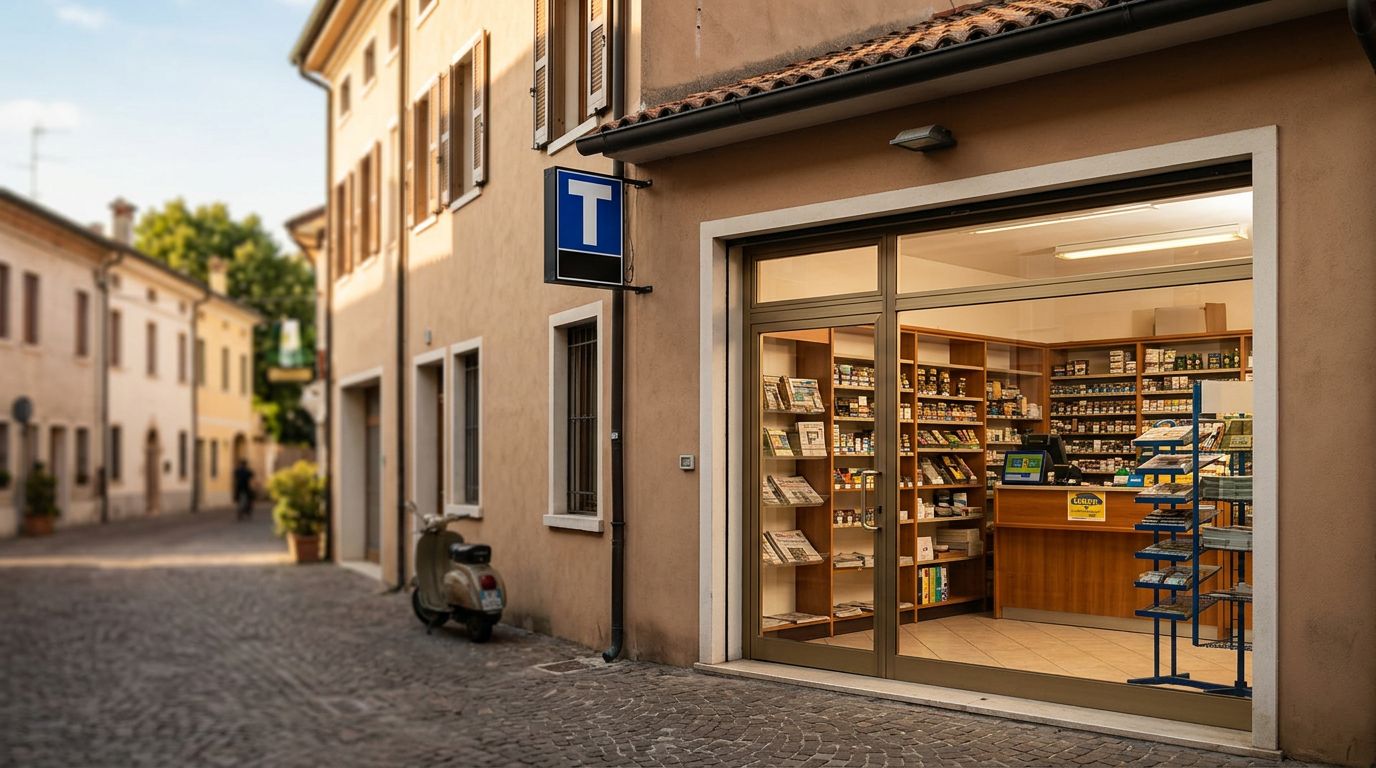 Tabaccheria ben avviata in paese vicino Padova
