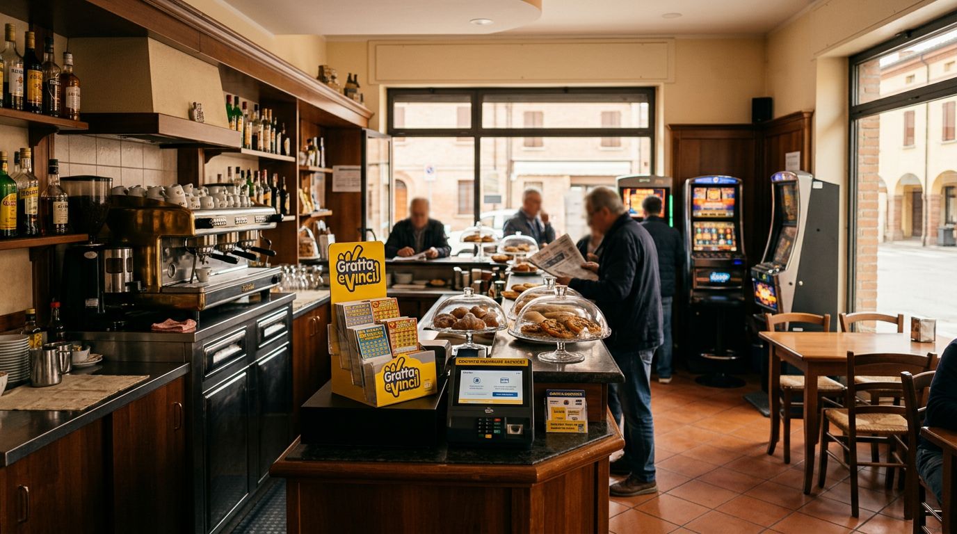 Bar Tavola Fredda con Gratta e Vinci e Slot a Fontanellato, Parma