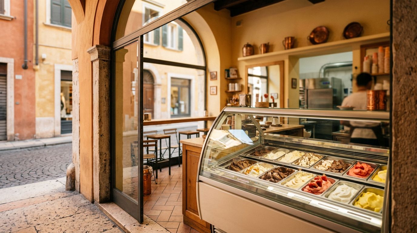 Gelateria Artigianale in Vendita, Verona Centro Storico