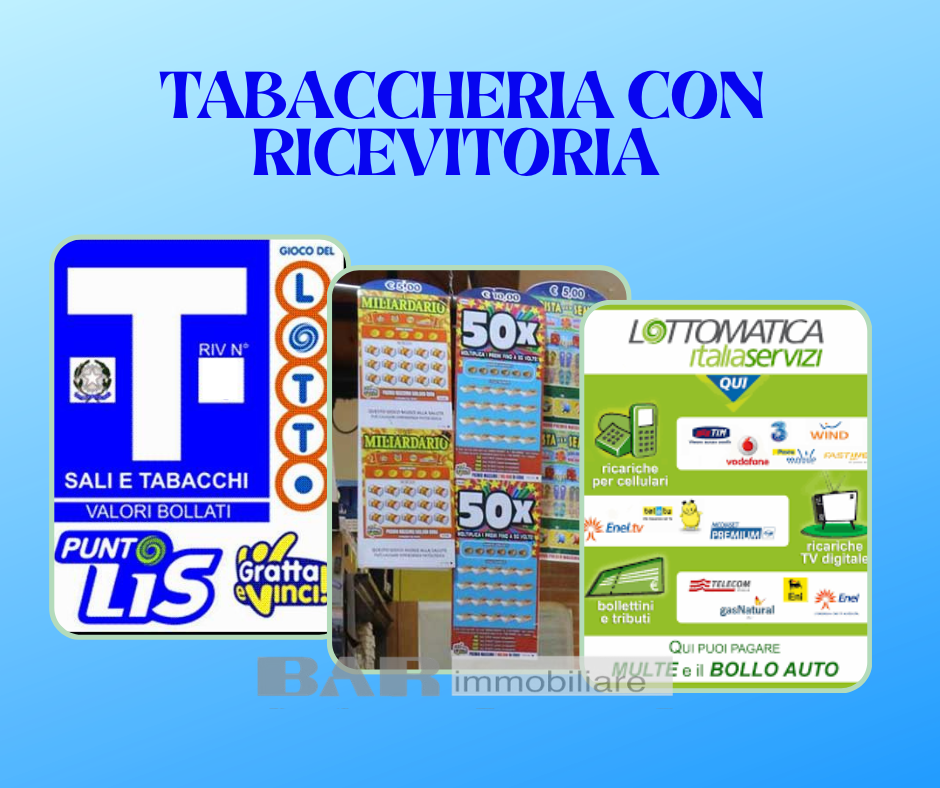 Rif. 26/A142 - TABACCHERIA CON RICEVITORIA E SLOT